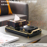 赟婭新中式帶蓋煙灰缸家用客廳中國風(fēng)擺件創(chuàng  )意辦公室輕奢高級感裝飾品 新中式福字煙灰缸-優(yōu)雅黑 曬單實(shí)拍圖