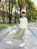AMENCL兒童防曬衣2025夏季新款冰絲涼感外套UPF50+防紫外線兒童戶外衣服 10171黃色防曬衣 【upF50+】 140 曬單實(shí)拍圖