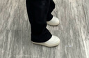 ARTICLE NO.【成毅同款】051X板鞋新款厚底小白鞋男女同款經(jīng)典復(fù)古板鞋 白/黑 39 曬單實(shí)拍圖