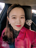 萱子（SHINE）蔓塔玫瑰系列時(shí)尚氣質(zhì)合成珠耳環(huán)小眾耳釘禮物 紫色 2個(gè) 曬單實(shí)拍圖