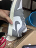 NIKE耐克男鞋女鞋夏季新款A(yù)ir Jordan 1情侶休閑板鞋aj1低幫籃球鞋子 553560-053/553558-053灰白 38.5 (GS） 曬單實(shí)拍圖