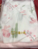 巴厘小豬（BALIPIG）新生嬰兒包屁衣薄款三角哈衣夏季爬爬服初生 奶白 66cm 曬單實拍圖