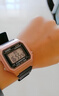 卡西歐(CASIO)時(shí)尚潮流復古小方塊表液晶顯示防水運動(dòng)學(xué)生石英男女手表 W-217HM-5A 曬單實(shí)拍圖