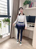 NICKYBABY女童打底褲春秋外穿兒童褲裙假兩件褲子2025新款春裝春季網(wǎng)紗裙褲 2106藍色【春秋款】 160 曬單實拍圖