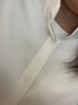 春秋款襯衣立領(lǐng)白色襯衫女長袖抗皺正裝通勤高級感新中式簡約氣質(zhì) 白色 CC7 M 曬單實拍圖
