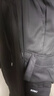 柏銘臣 休閑褲男潮牌闊腿工裝男士夏季直筒寬松闊腿垂感百搭加厚褲子男 黑色 L【建議100-120斤】 曬單實拍圖