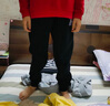 真維斯兒童褲子春秋女童運(yùn)動(dòng)褲中大童休閑褲寬松束口長(zhǎng)褲春季女寶褲子 【潮流有型】灰色/K日語粉免頭 120 曬單實(shí)拍圖