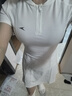 悅步高爾夫女裙2025新款修身顯瘦透氣運動(dòng)連衣裙羽毛網(wǎng)球服golf短裙 奶白色【 贈.打底褲】 M 曬單實(shí)拍圖