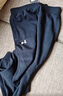 安德瑪（Under Armour）男童秋季長(zhǎng)褲童褲休閑透氣大童針織運(yùn)動(dòng)褲243125177 黑色 160cm  曬單實(shí)拍圖