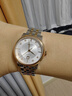 天梭（TISSOT）【七夕節(jié)禮物】卡森臻我系列機(jī)械女表劉亦菲同款瑞士手表 送女友 劉亦菲同款T122.207.22.036.00 曬單實(shí)拍圖