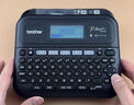 兄弟（brother）標簽機PT-D460BT打印機6-18MM寬度手持電力線(xiàn)纜機房布線(xiàn)標簽代條碼機 PT-D460BT 打3.5-18mm【贈5色帶】 曬單實(shí)拍圖