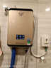 全浴精品衛浴電器 速熱式電熱水器 QY-R2-85 A1 拉絲金變頻恒溫即開(kāi)即 8500W 曬單實(shí)拍圖