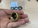 家柏飾6分4分銅接頭內外絲內絲直接對絲三通變徑補芯四分水管水暖配件 【24】6分內絲X4分外絲 曬單實(shí)拍圖