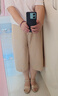 梵奧格（FANAOGE）褲裙夏天女棉麻裙褲2023夏季新款闊腿七分褲女顯瘦褲子百搭文藝范 米色 M 90-100斤 曬單實(shí)拍圖