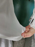 格宛瑪坎肩開(kāi)衫薄款女針織衫外搭外套女夏季配長(cháng)裙吊帶裙白色黑色小開(kāi)衫 短款小開(kāi)衫【白色】 均碼 曬單實(shí)拍圖