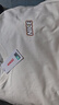 名創(chuàng  )優(yōu)品（MINISO）純棉短袖t恤男2025新款休閑潮流青少年夏季半截袖體恤 淺米 L 曬單實(shí)拍圖
