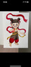 領(lǐng)新哪吒之魔童鬧海兒童繪畫本動漫卡通人物描摹本畫畫本小學(xué)生專用涂 畫描本[1]+彩鉛 曬單實拍圖