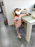 G.DUCKKIDS女童洋氣套裝夏季2025新款網(wǎng)紅小香風(fēng)休閑運動(dòng)夏裝時(shí)髦大童女裝潮 粉紅色 120 cm 【106cm-115cm】6- 曬單實(shí)拍圖
