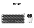 洛斐（LOFREE）巧克力機械鍵盤(pán)套裝 情人節復古圓點(diǎn)DOT 無(wú)線(xiàn)藍牙背光充電 段落軸 白色鍵盤(pán)+鼠標 有線(xiàn)/藍牙 79鍵 曬單實(shí)拍圖