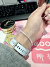 歐禧碎銀子滿(mǎn)天星925純銀項鏈女高級感氣質(zhì)輕奢蛇骨小眾鎖骨鏈 滿(mǎn)天星手鏈16cm(粗4mm/約5.5g） 曬單實(shí)拍圖