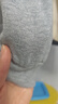 德瑪納【設(shè)計師私服】春秋圓領(lǐng)荷葉邊撞色露肩珠地空氣層衛(wèi)衣女上衣 曬單實拍圖