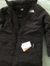 The North Face北面羽絨服男戶(hù)外防水保暖鵝絨4U81 宇宙黑/4H0 L 曬單實(shí)拍圖