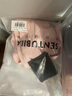尚都比拉夏季通勤襯衫女光澤感休閑襯衣堆堆袖設計感V領上衣 粉色 L 曬單實拍圖