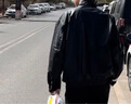 7家優(yōu)品夾克男士春秋季新款cleanfit皮衣痞帥高級感美式立領機車服外套 NFJQ-W31黑色 XL 曬單實拍圖
