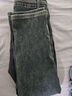 雪茜曼煙管褲牛仔褲女春秋薄款九分小個(gè)子高腰寬松顯瘦直筒褲子女 曬單實(shí)拍圖