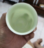 守勤堂 景德鎮茶杯陶瓷帶蓋青瓷瓷器家用小水杯辦公室單杯個(gè)人杯子茶具 竹韻清香 曬單實(shí)拍圖