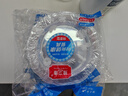 康恩嘉一次性盤子加厚加硬水晶骨碟盤家用盤餐具盤硬質(zhì)酒席蛋糕盤 19CM水晶富貴盤（透明） 加厚加硬100個 曬單實(shí)拍圖