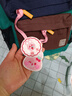 綺蘭朵書包掛牌幼兒園名字入學(xué)必備用品姓名牌掛件姓名貼吊牌兒童刺繡 L4·小粉兔女生款（兩個吊牌） 曬單實拍圖