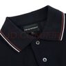 阿瑪尼（ARMANI）奢侈品男裝Polo衫男士夏季商務(wù)休閑翻領(lǐng)上衣短袖衫 8N1FB41JPTZ 藏青色 M 曬單實(shí)拍圖