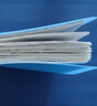 晨光（M&G）文件夾資料冊a4透明插頁資料文件收納冊存單收納夾多層整理活頁夾試卷收納袋樂譜夾獎狀收集冊 【帶外殼-黑色】100頁-單只裝 曬單實拍圖