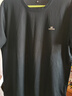 恒源祥桑蠶絲短袖t恤男夏季高級(jí)感圓領(lǐng)純色男士打底衫上衣T恤衫 2373藏青 2XL 180建議150-170斤 曬單實(shí)拍圖