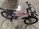 永久兒童自行車山地車7-10-15歲男女童單速變速減震雙碟剎中小學(xué)單車 免安裝彩虹粉色(單速+輻條輪) 20寸(建議130-150cm身高) 曬單實拍圖