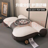 二代三明治反牽引頸椎護頸枕成人睡眠專(zhuān)用枕頭護頸枕頭芯深度睡眠 灰色二代三明治反牽引枕 高枕單只裝 曬單實(shí)拍圖