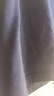 佐丹奴長袖T恤女簡約純色純棉側開叉寬松圓領上衣女05324800 曬單實拍圖