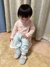 南律春秋軟底嬰兒鞋寶寶學(xué)步鞋卡通鞋子6-12月防滑布底步前鞋地板鞋 灰色 13 （內長(cháng)13cm 建議12-18個(gè)月） 曬單實(shí)拍圖