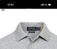 RRL拉夫勞倫Ralph Lauren夏季純棉翻領(lǐng)小馬標(biāo)短袖POLO衫半袖保羅 灰色 S (建議130-150斤) 曬單實拍圖