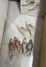 CHARLES&KEITH亮鉆一字帶尖頭高跟穆勒拖鞋七夕禮物送女友CK1-60920353 Cream奶白色 39 曬單實(shí)拍圖