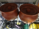 云帝紫砂瓦罐煨湯家用煲湯燕窩小燉罐老式沙縣一人份隔水江西燉盅蒸盅 朱紅紫砂燉罐【煨】（2個(gè)裝） 11cm 曬單實(shí)拍圖