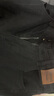 真維斯（JEANSWEST）牛仔褲女夏季復古穿搭時尚微喇褲高腰小個子馬蹄褲黑色L 曬單實拍圖