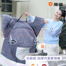 雅迪電動(dòng)車(chē)擋風(fēng)被冬季加厚電瓶車(chē)防風(fēng)罩護膝親子款護肩大側翼 冬季炫彩款+羽絨面料+護脖護肩 曬單實(shí)拍圖