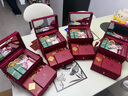 伴手禮女伴娘結婚禮回禮盒高定小眾高級高檔實(shí)用生日禮物輕奢套裝 紅絲絨套餐4（含口紅） 21.5x15.5x16cm 曬單實(shí)拍圖