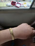 免稅直降純黃金色龍鳳呈祥卡扣手鐲實(shí)心沙金女款鐲子送媽媽女友禮 搶品牌直降龍鳳呈祥卡扣手鐲 重量約39.99克 曬單實(shí)拍圖