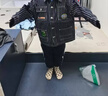 巴拉巴拉童裝兒童牛仔外套秋季條紋純棉工裝 藍色調00488 130 cm 曬單實拍圖