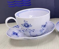 RoyalCopenhagen皇家哥本哈根公主藍手繪茶杯咖啡杯杯碟套裝高檔 公主藍-茶杯碟2杯2碟 曬單實(shí)拍圖