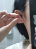 芯奢S999純銀耳釘女士養耳洞睡覺(jué)不用摘新款耳棍耳環(huán)彎鉤款養耳棒耳飾 彎鉤3mm一對 曬單實(shí)拍圖