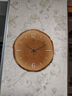 好久不見(jiàn)2025年新款高級感客廳掛鐘輕奢創(chuàng  )意時(shí)鐘掛墻現代簡(jiǎn)約餐廳藝術(shù)鐘表 年輪映時(shí)A 30cm * 30cm 8英寸指針 常規不發(fā)光 曬單實(shí)拍圖